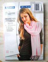 Pashmina Schal 180x70 Hellrosa Rose Schultertuch Stola Halstuch Berlin - Rudow Vorschau