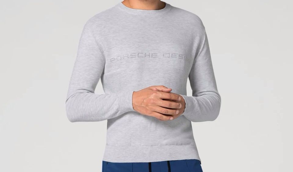 Porsche Design Jacquard-Logo-Sweatshirt Gr.L Neu in München