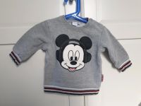 Micky Maus Pullover Pulli Sweatshirt Gr. 74 grau ♥️Top Zustand♥️ Schleswig-Holstein - Osterby bei Medelby Vorschau