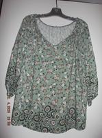 ⭐ ITALY Viskose Bluse GUTE LAUNE Tunika 42 44 XL L Hemd Jeans ⭐ Düsseldorf - Lichtenbroich Vorschau