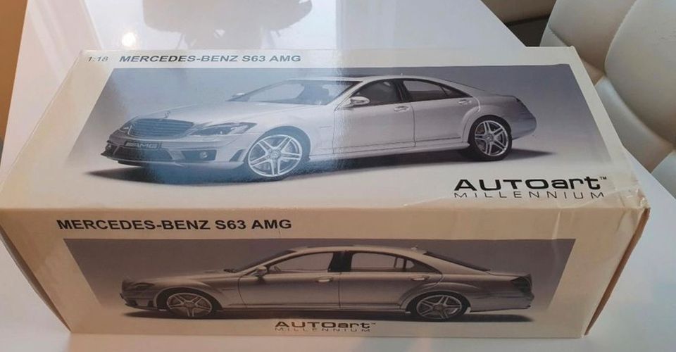 Suche Mercedes Autoart S-Klasse S63 1:18 Karton in Ammern