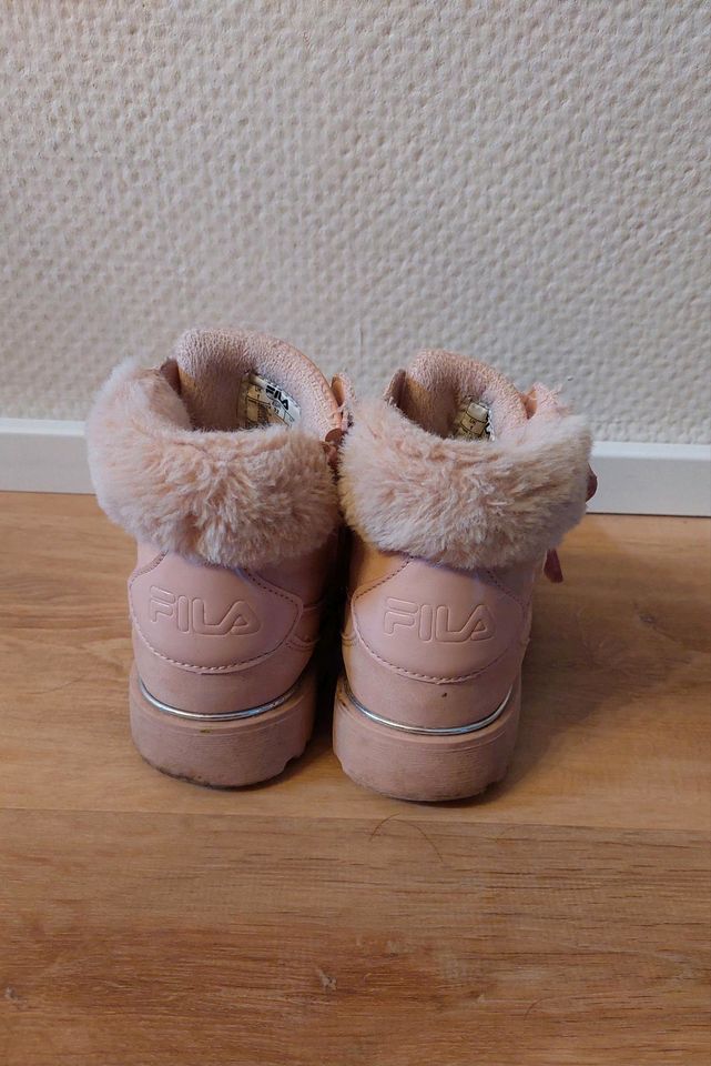 Fila Winterstiefel für Kinder/Mädchen, rosa, Größe 33 in Gleichen