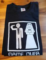 T-Shirt Game Over Größe L lustiges T-Shirt zum Thema Ehe Heirat Niedersachsen - Leer (Ostfriesland) Vorschau