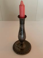 Antiker Tischleuchter Kerzenständer Zinn mit rosa Kerze Düsseldorf - Flingern Nord Vorschau