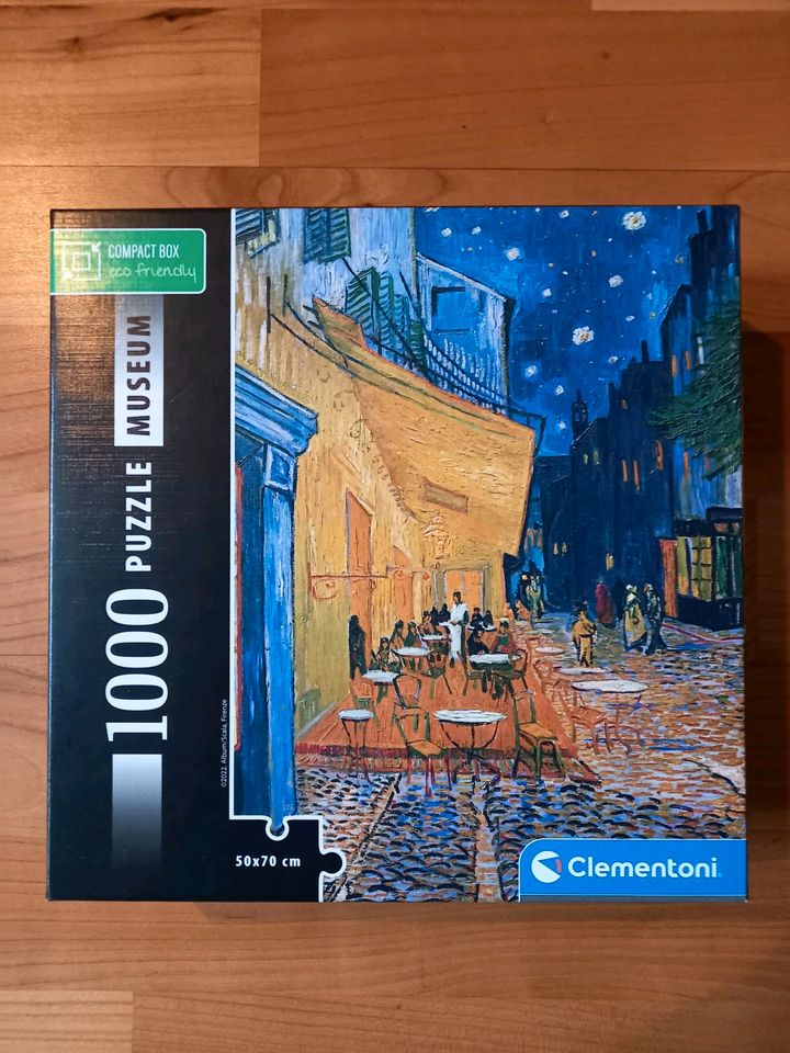 Puzzle, 1.000 Teile, Vincent van Gogh "Caféterrasse am Abend" in Harsewinkel - Greffen