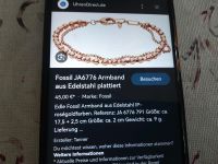 Armband  Marke  Fossil aus Edelst.  Rosegoldfarbe  34 €   Neu Berlin - Spandau Vorschau
