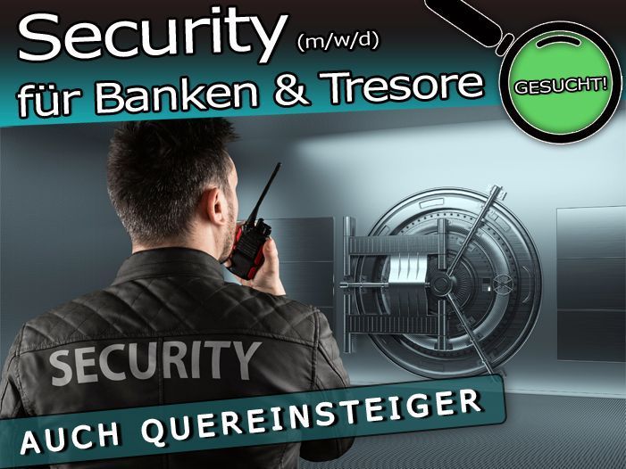 SECURITY für Tresore und Banken in Berlin (m/w/d) gesucht | Bezahlung bis zu 3.000 € | Neueinstieg möglich! VOLLZEIT JOB im Sicherheitsbereich | Festanstellung Security Mitarbeiter in Berlin