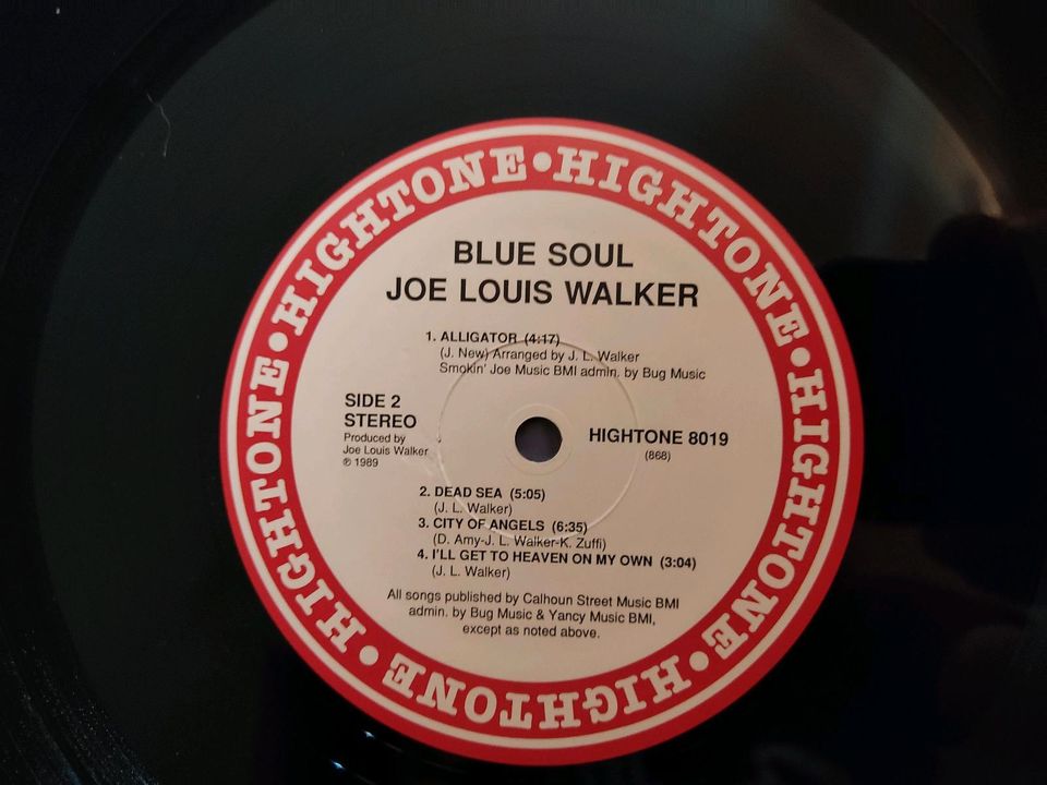 Joe Louis Walker Blue Soul LP in Hamburg