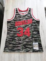NBA Olajuwon Houston Rockets Jersey Trikot Shirt Mitchell & Ness Mecklenburg-Vorpommern - Karlshagen Vorschau