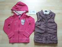 Mädchen, Sweatjacke Hello Kitty, dicke Weste Punkte, Gr. 116 Sachsen-Anhalt - Wettin-Löbejün Vorschau