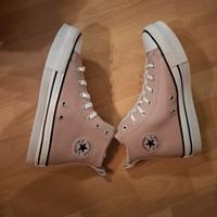 Converse Chucks  high/ Plateau / hohe Sohle  Leder gr. 38 !! NEU Essen - Essen-Borbeck Vorschau