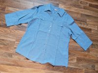 Bluse 3/4-Ärmel krempelbar Jeans-Optik Gr. 46 3XL L Nordrhein-Westfalen - Langerwehe Vorschau