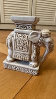 Vintage Keramik Elefant 1960 Indien glasiert Deko / Blumenständer München - Schwabing-West Vorschau