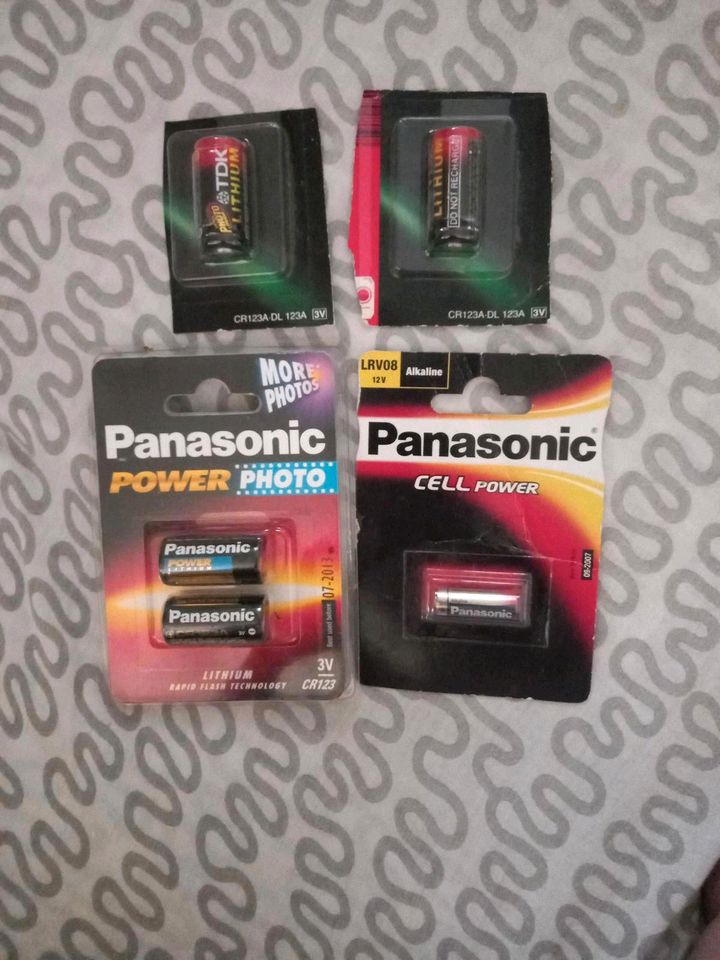 Panasonic Batterien Foto 5 Stück OVP in Fürth