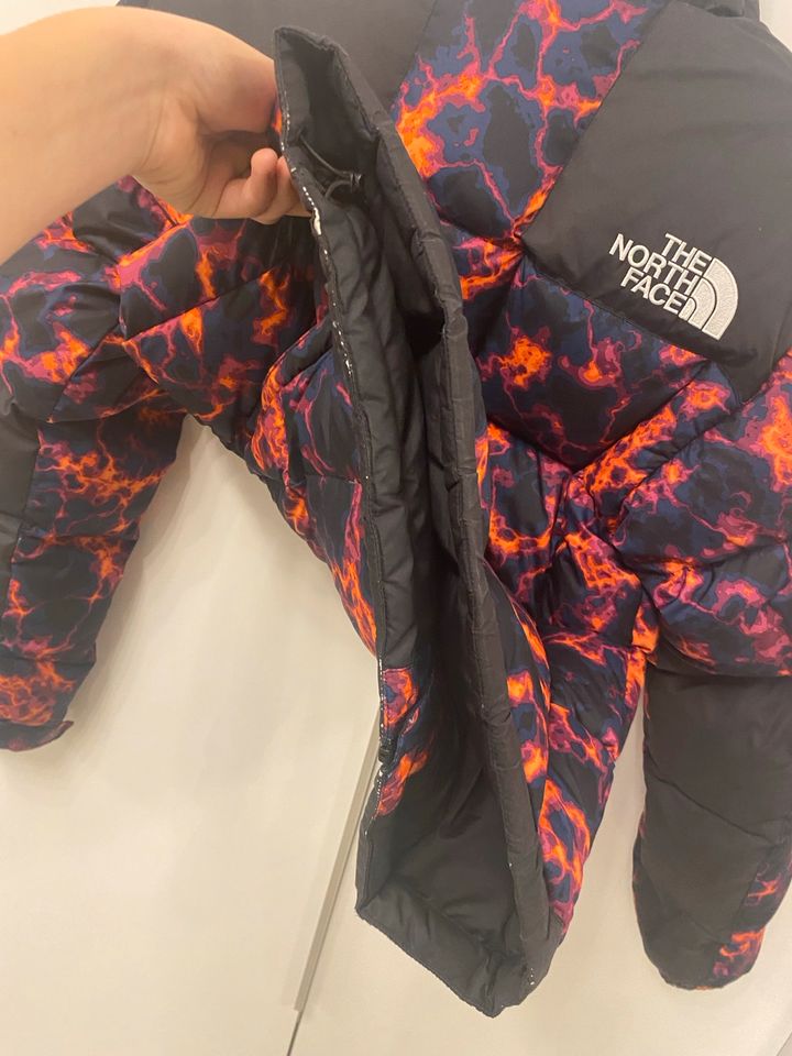 The North Face 1996 Printed Retro Nuptse 700 Fill Packable Jacket in Neuss
