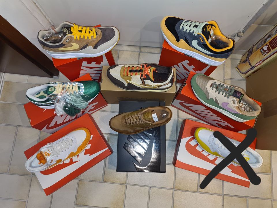 Nike Air Max 1 Sammlung, Travis Scott, 44, 10, Neu, Jordan in Hof (Saale)