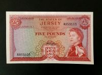 Banknote Geldschein Jersey 5 Pounds 1963 aUNC Bayern - Senden Vorschau