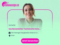 Sachbearbeiter Technische Konzepte und Thüringen - Erfurt Vorschau