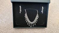 Set Modeschmuck Halskette Collier Ohrringe Strass Brandenburg - Mahlow Vorschau