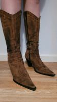 Western Vintage Cowboy Stiefel aus Braun Leder Berlin - Spandau Vorschau