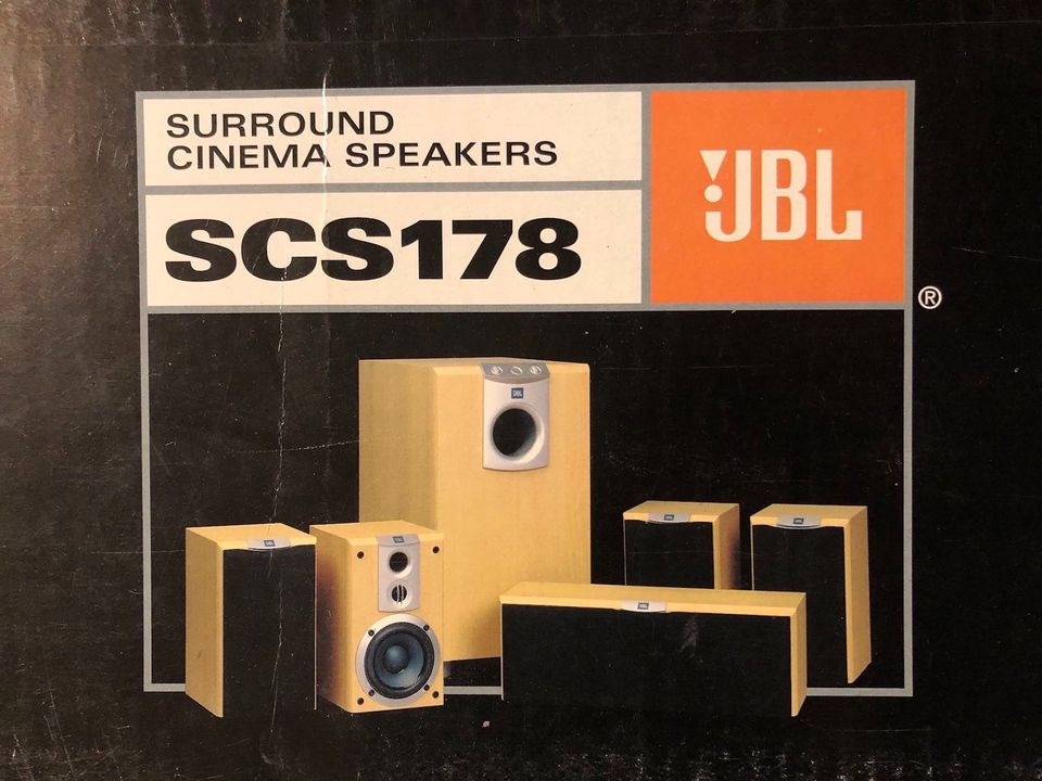 JBL 5.1 Surround Cinema Speakers SCS178 in Dortmund