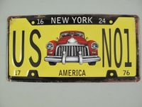 USA Kennzeichen Nummernschild Blechschild 30x15cm Krummhörn - Greetsiel Vorschau