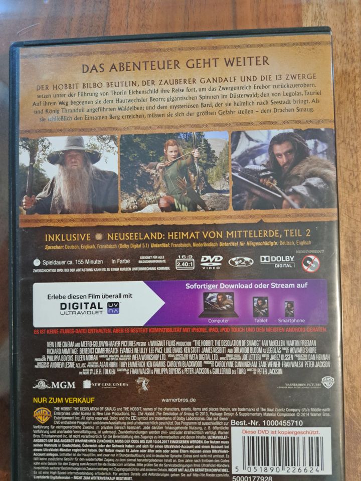 Der Hobbit Trilogie DVD-Set in Weinheim