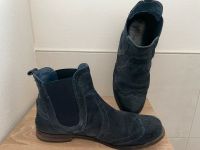 Zign Stiefeletten blau Gr. 40 Obermaterial Naturleder Bayern - Unterpleichfeld Vorschau