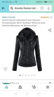 Damen Jacke schwarz Herbst Motorrad Hessen - Schrecksbach Vorschau