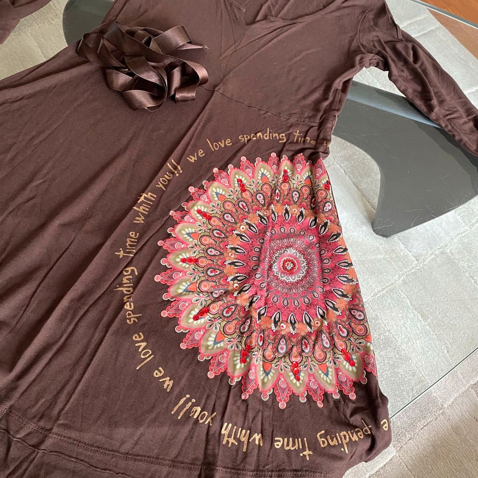 Desigual Schickes Kleid braun Gr M in Reilingen