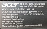 Acer Aspire VN7-591 Modell Nr.: 2391 Nordrhein-Westfalen - Bad Honnef Vorschau