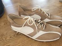 MEDICUS Halbschuh + Gr 6 / + Leder + beige/weiß + neuwert Bayern - Zirndorf Vorschau