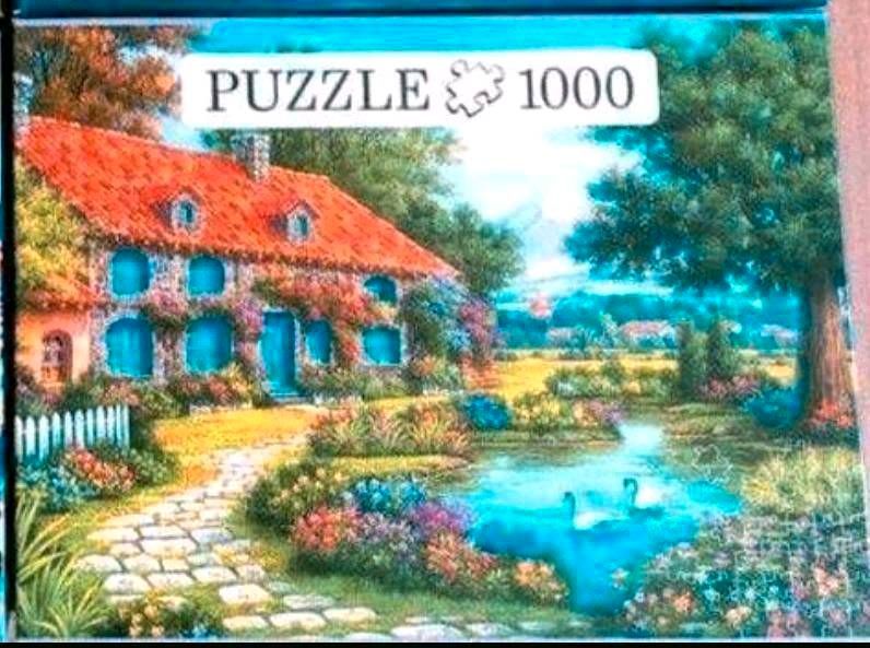 TAUSCH 16 Puzzle: Thomas Kinkade, Ravensburger, Tiere, Landschaft in Offenbach