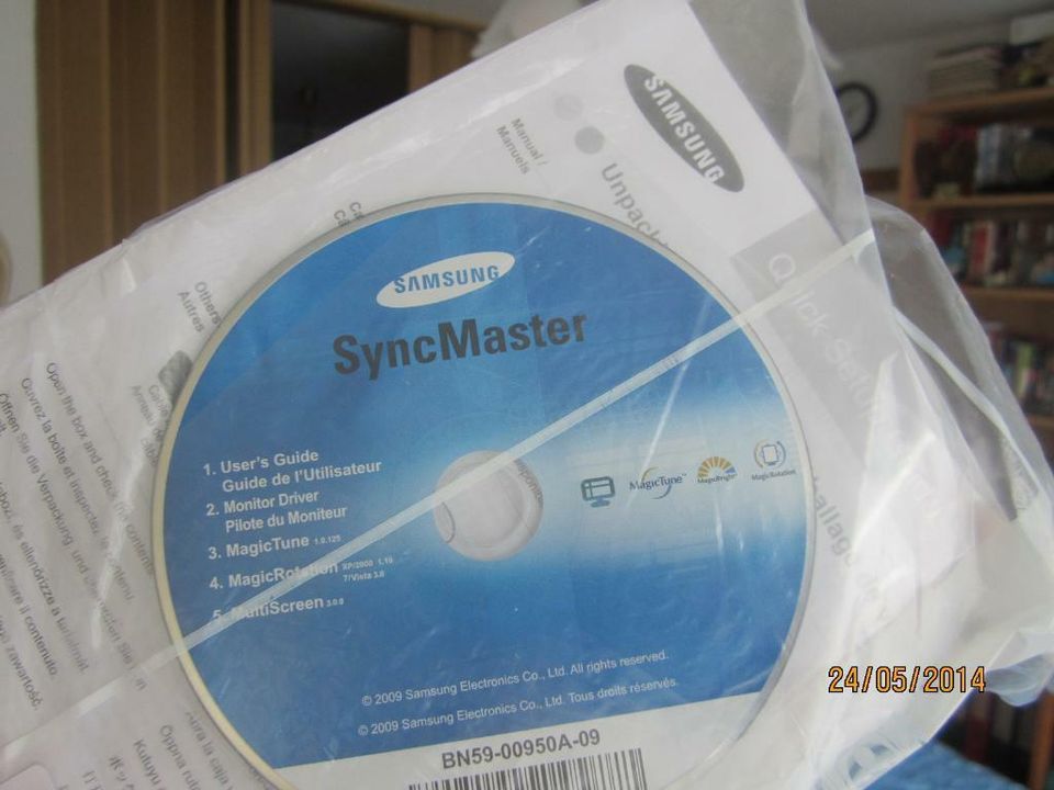 Driver CD, Syncmaster BN59-00950A-09 Original Samsung in Oberursel (Taunus)