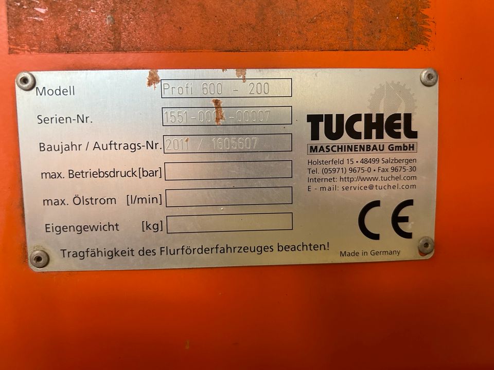 Kehrmaschine Tuchel Kehrbesen in Bad Heilbrunn