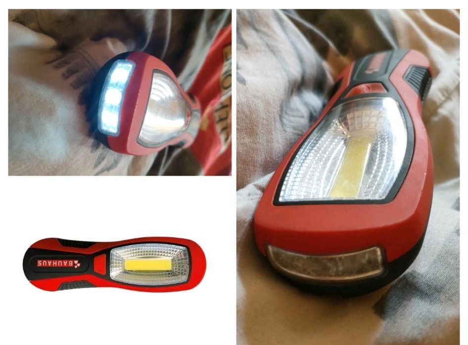 Taschenlampe Rot Handleuchte wie Neu zum verkaufen in Berlin