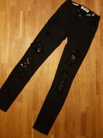 *NEU* tolle Ripped Style Stretch-Jeans mit Pailletten Gr. 32 Nordrhein-Westfalen - Mettingen Vorschau