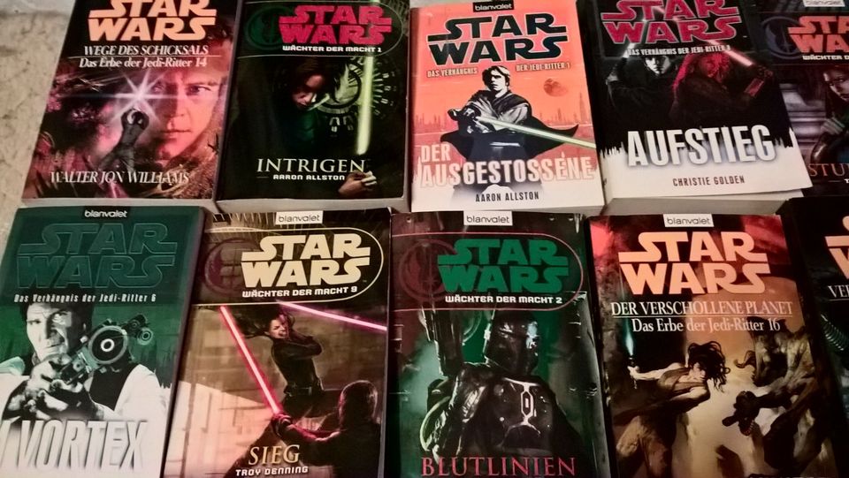 10 x starwars bücher in Mettmann