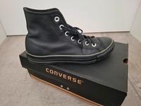 Leder Chucks Gr. 38  schwarz All Star Converse Chuck Taylor HIgh Saarland - Losheim am See Vorschau