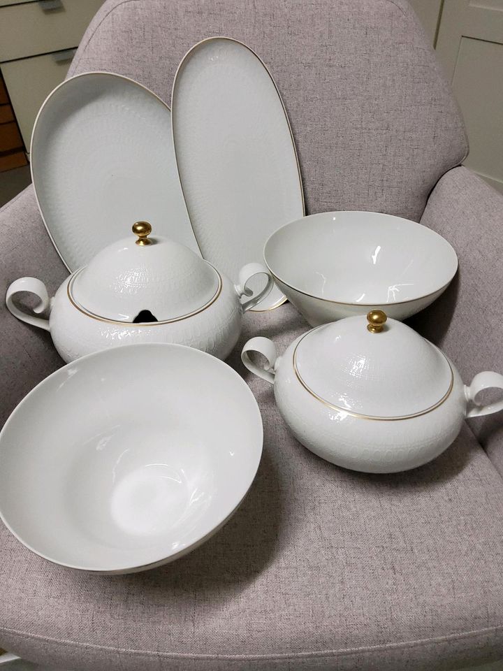 Rosenthal Studio-Linie Service 102-teilig 70er Jahre mit Goldrand in Ettlingen