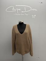 Closed V-Neck Pullover Rippenstrick brown sugar Baumwolle M NEUW Nordrhein-Westfalen - Viersen Vorschau
