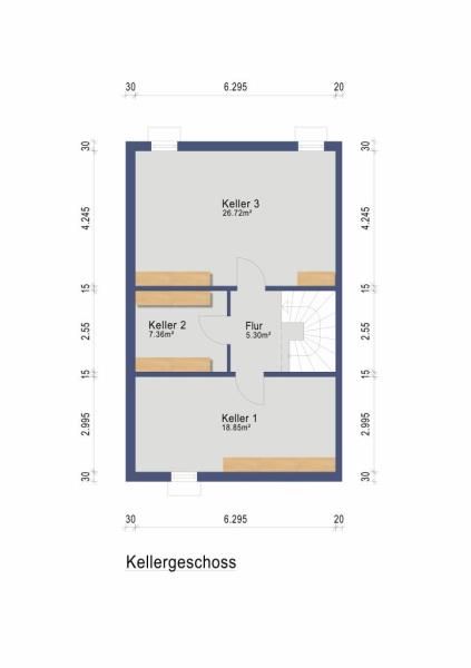 Hübsches Doppelhaus in guter Lage und mit guter Anbindung in Zwingenberg