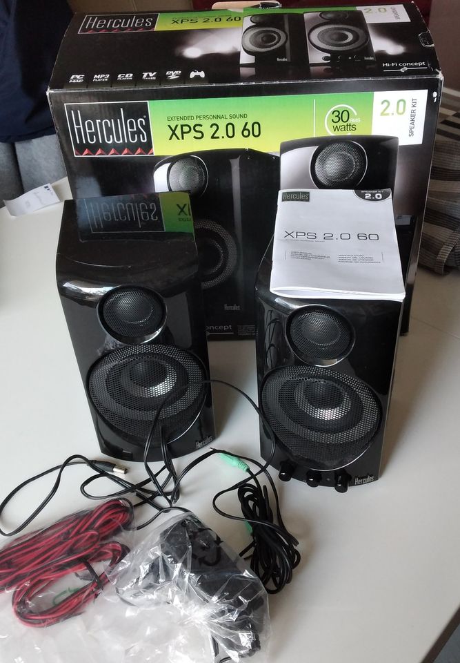 HERCULES XPS 2.0 60 DJ Monitor Speakers Lautsprecher Top in Salzgitter