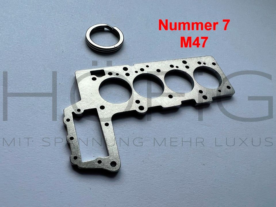 Schlüsselanhänger BMW E46 / M54 / M47 / M57 / S54 / M43 / N46 in Emskirchen