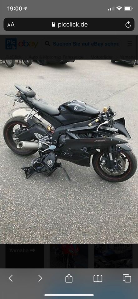 Suche Yamaha R6 Modelle RJ11 RJ15 RJ27 in Mellingen