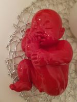 Deko Baby Buddha Figur rot Hochglanz Hessen - Riedstadt Vorschau