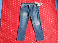 Jeans, Boyfriend leg, Größe 40, Stretch, Used Look, Flicken, NEU Kiel - Ellerbek-Wellingdorf Vorschau