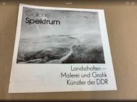 Katalog „Landschaften-Malerei und Grafik Künstler der DDR“ Sachsen - Chemnitz Vorschau