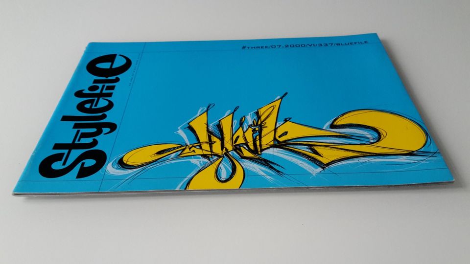 WIENEU Stylefile Graffiti Magazin Zeitschrift #3 Bluefile 07/2000 in Köln