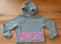 Süßer Hoodie Mädchen Converse grau pink 122 128 Kreis Pinneberg - Wedel Vorschau